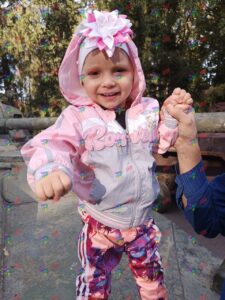 Діана хоче самостійно ходити! 3